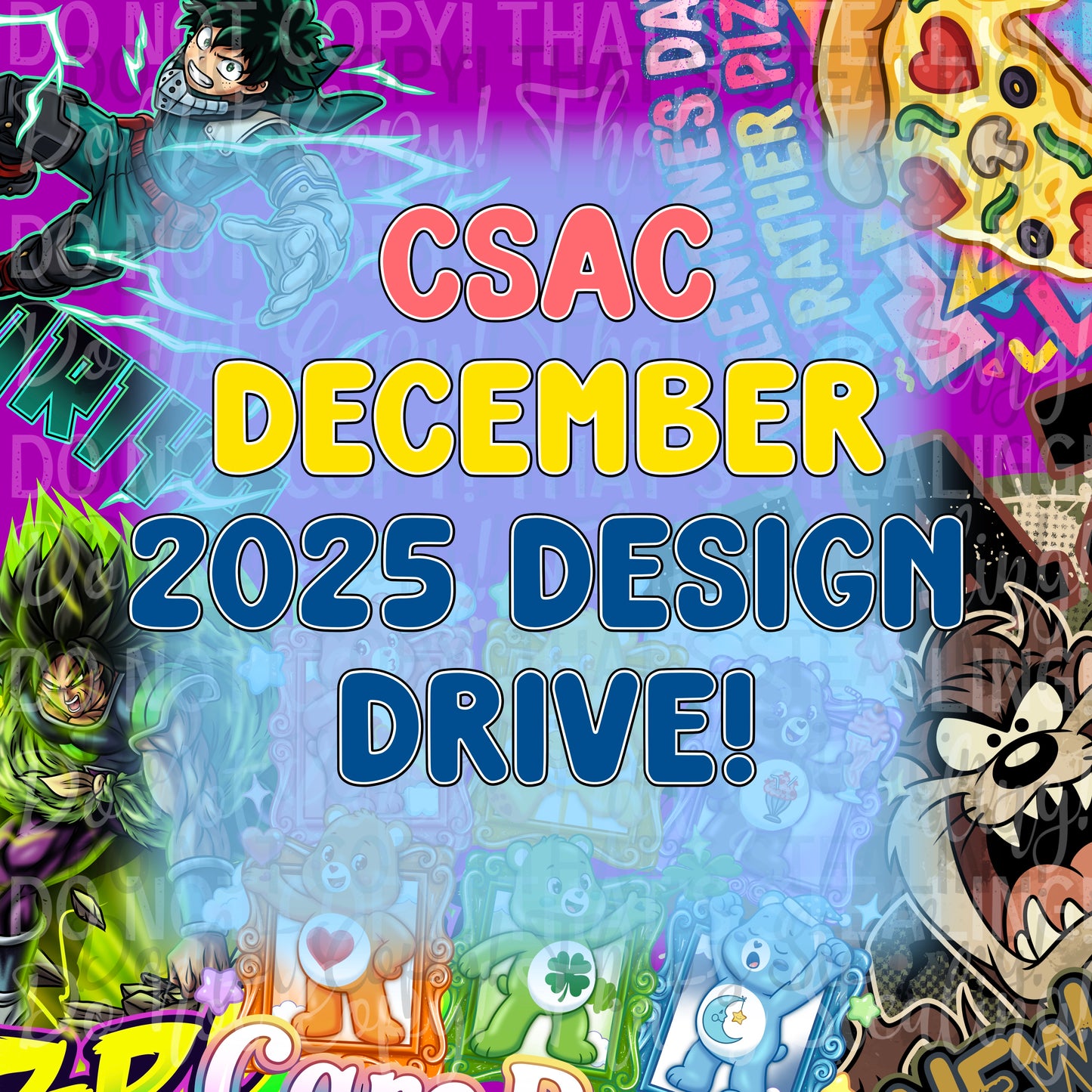 DECEMBER DESIGN MONTHLY DRIVE 2025!