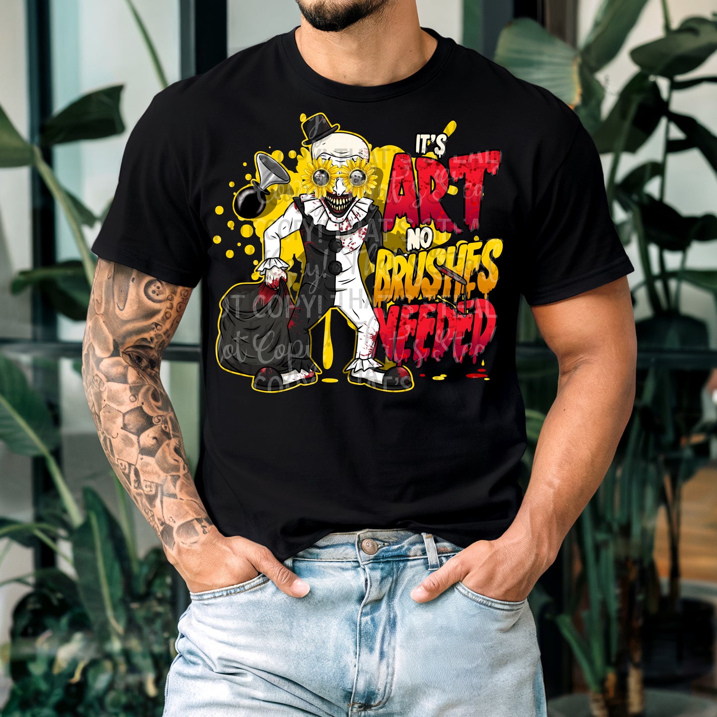 Art No Brushes Needed PNG SINGLE