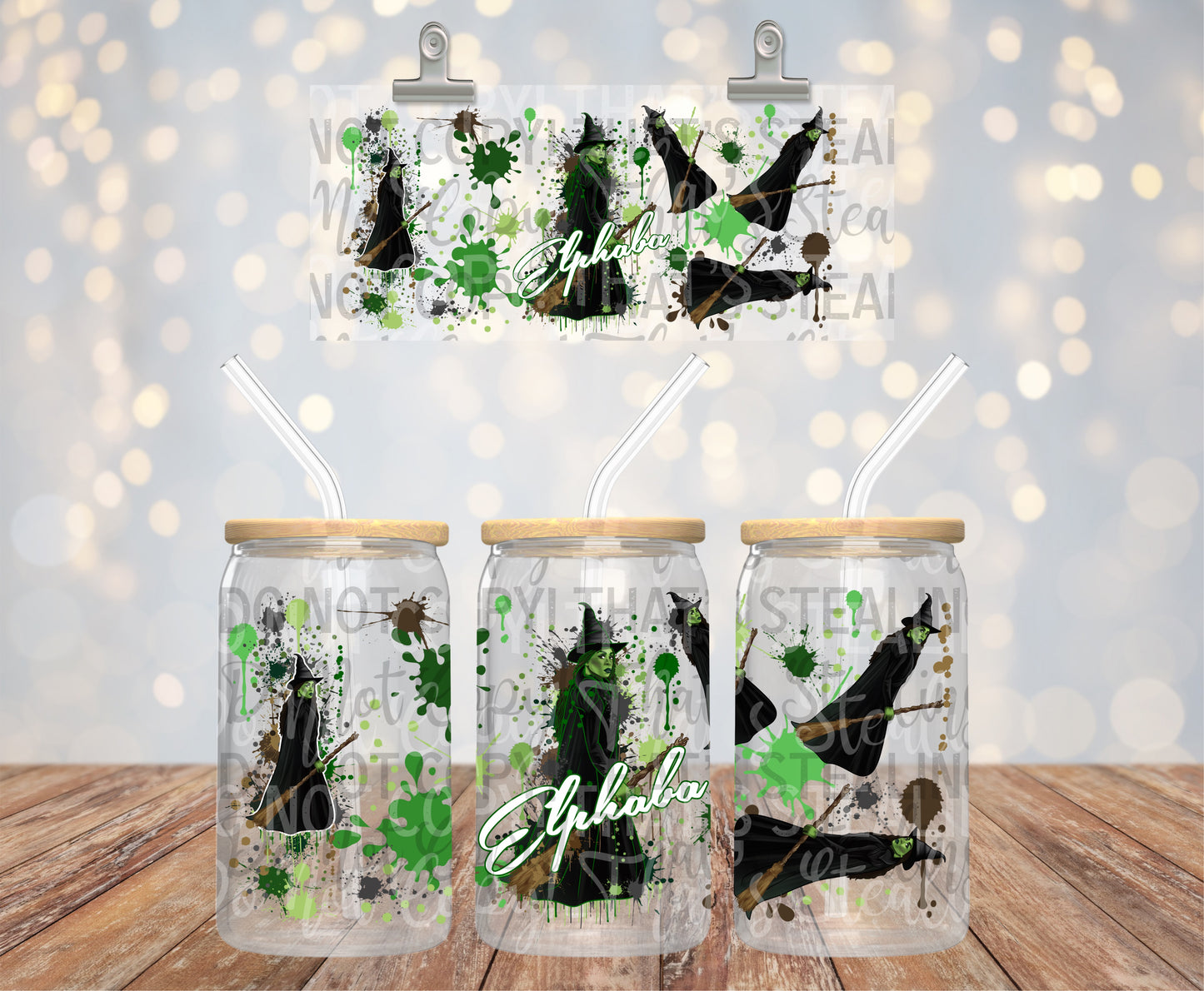 Bad Witch Splatter 16OZ LIBBY