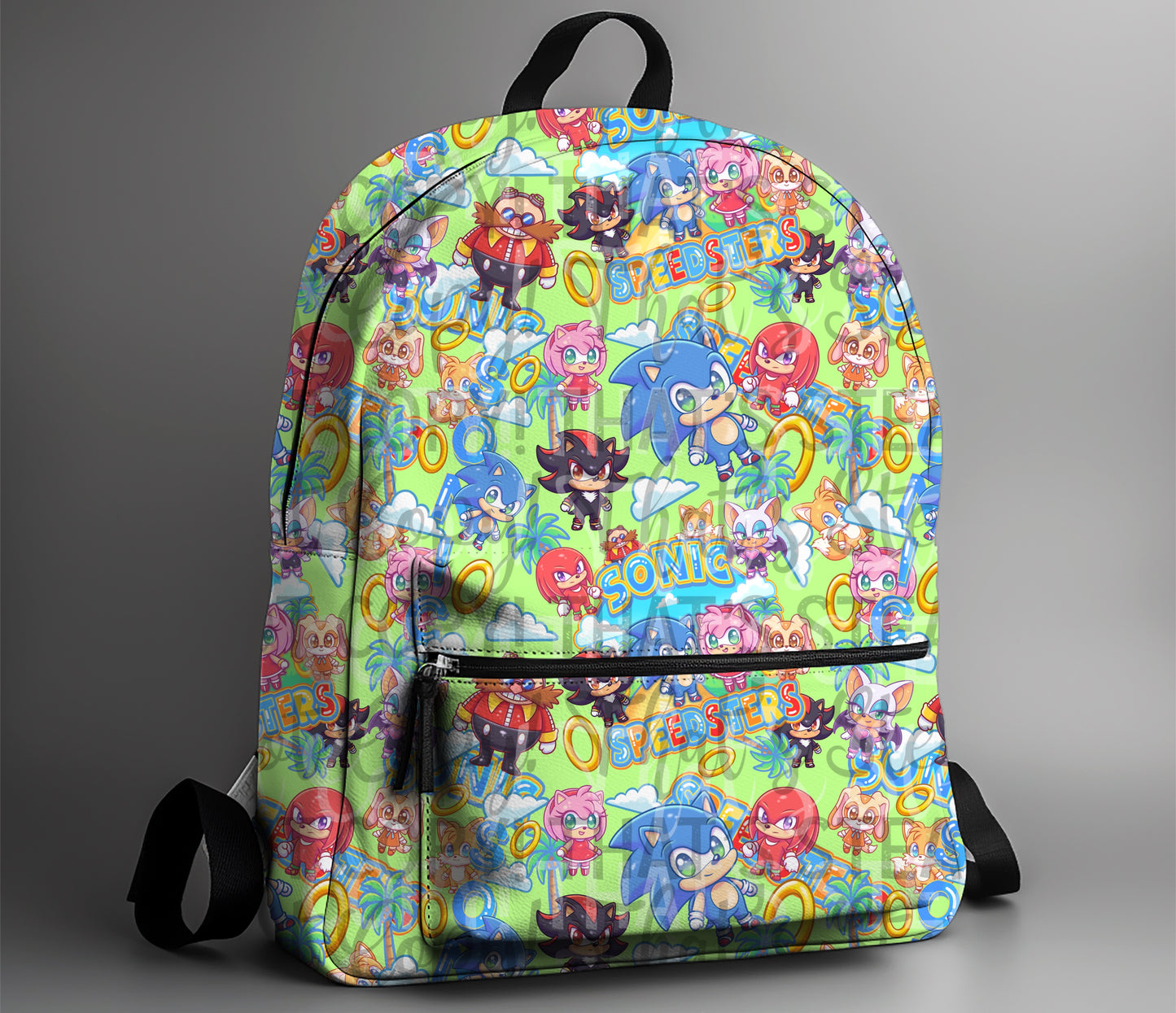 Chibi Hedgehog SEAMLESS MULTIPLE COLOR