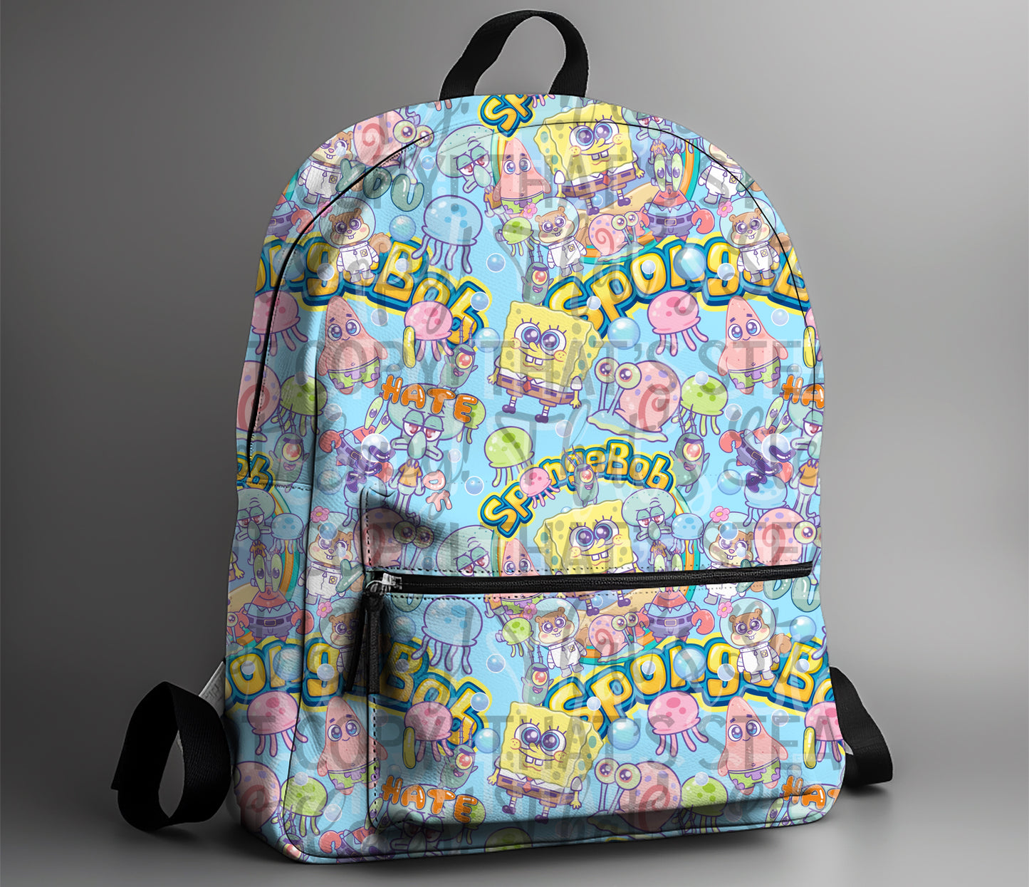 Chibi Sponge SEAMLESS MULTIPLE COLOR