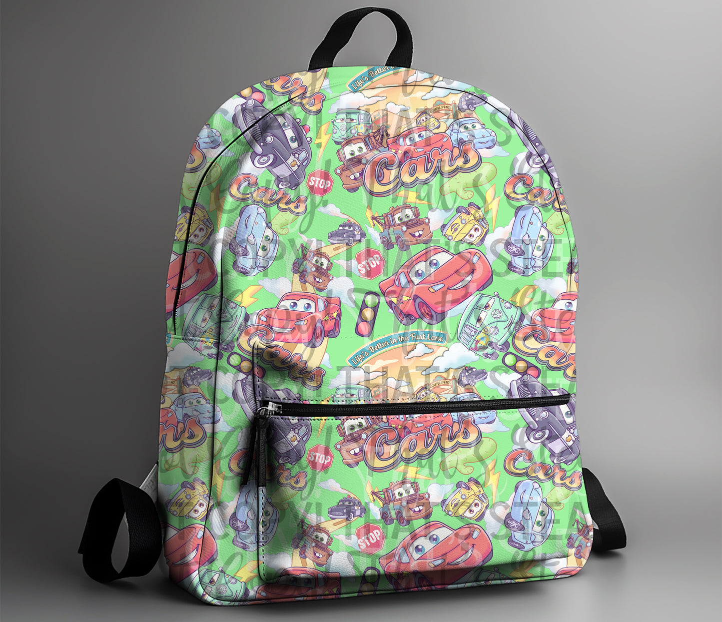 Chibi Vroom Vroom SEAMLESS MULTIPLE COLOR