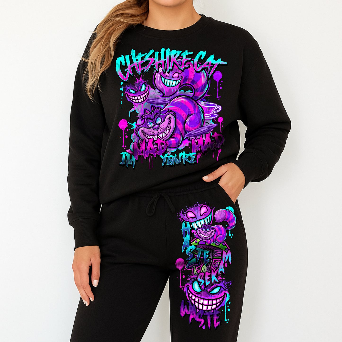 Purple Cat PNG SINGLE WITH SLEEVE