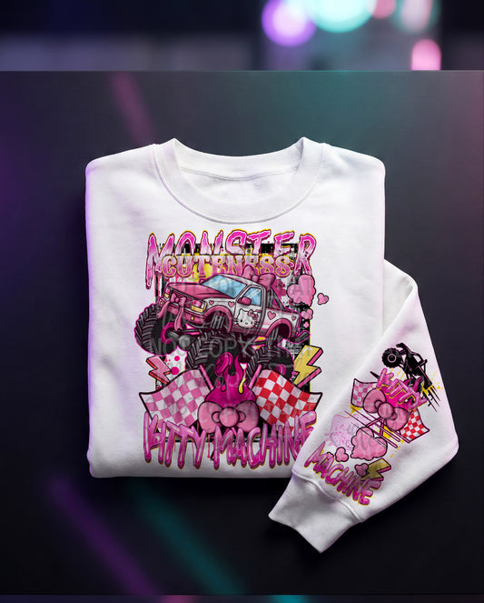 Kitty Truck PNG SINGLE WITH SLEEVE