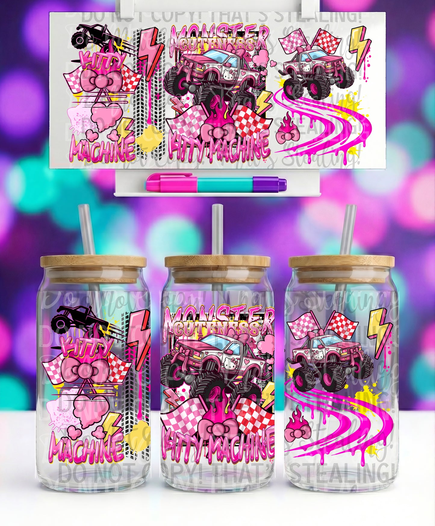 Kitty Truck 16OZ LIBBY