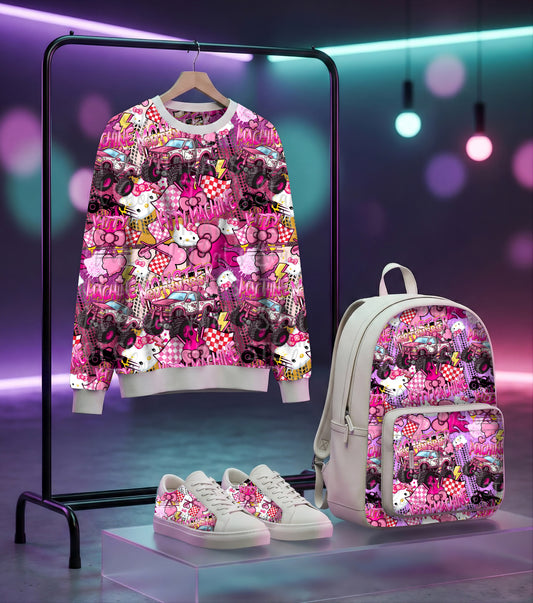 Kitty Truck SEAMLESS MULTIPLE COLOR