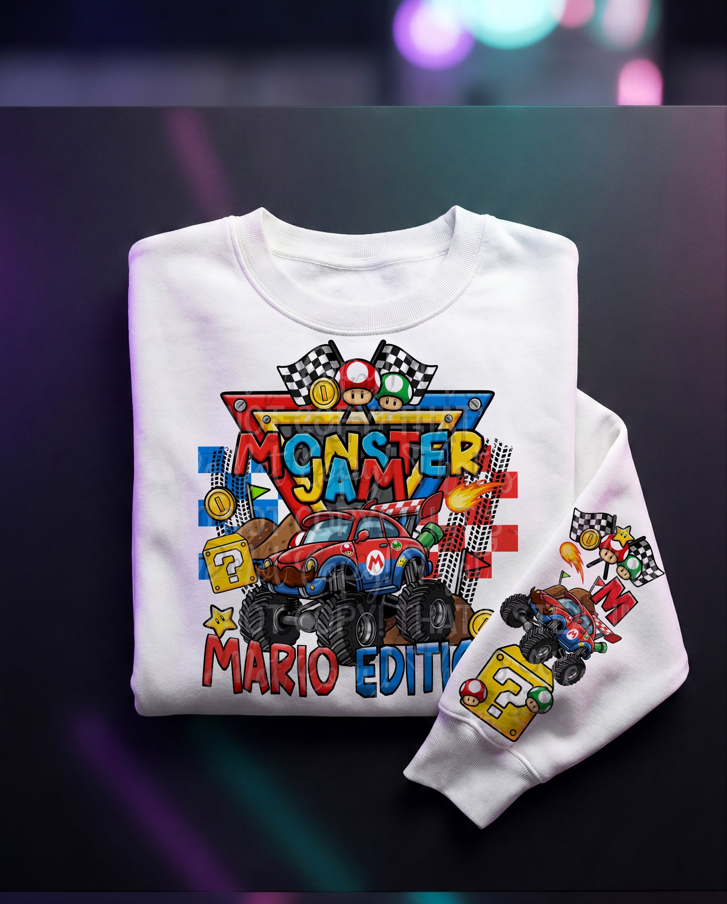 Player 1 Truck PNG SINGLE WITH SLEEVE