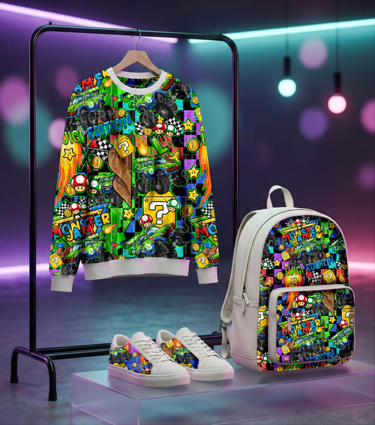 Player 2 Truck SEAMLESS MULTIPLE COLOR