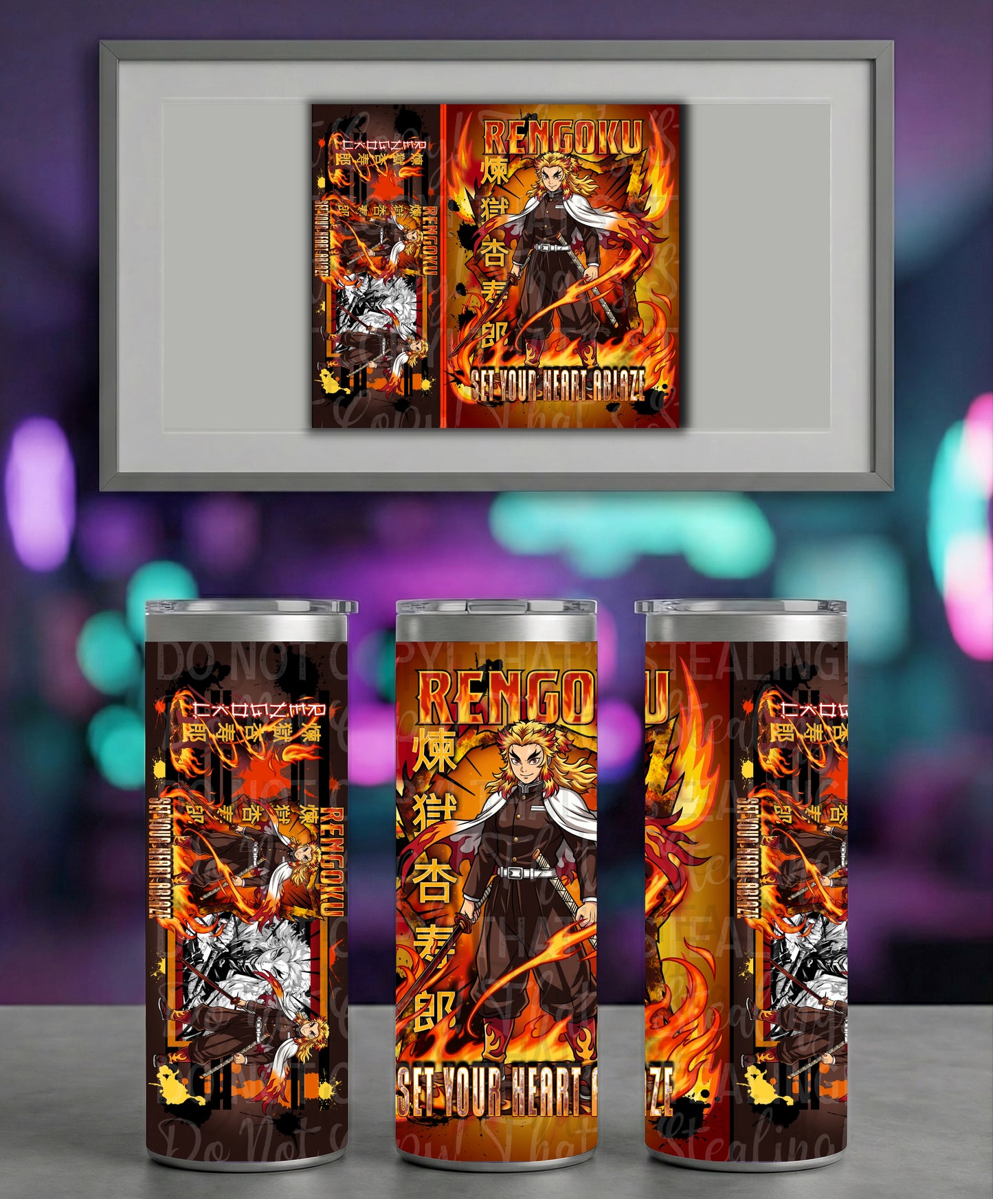 Heart Ablaze TUMBLER