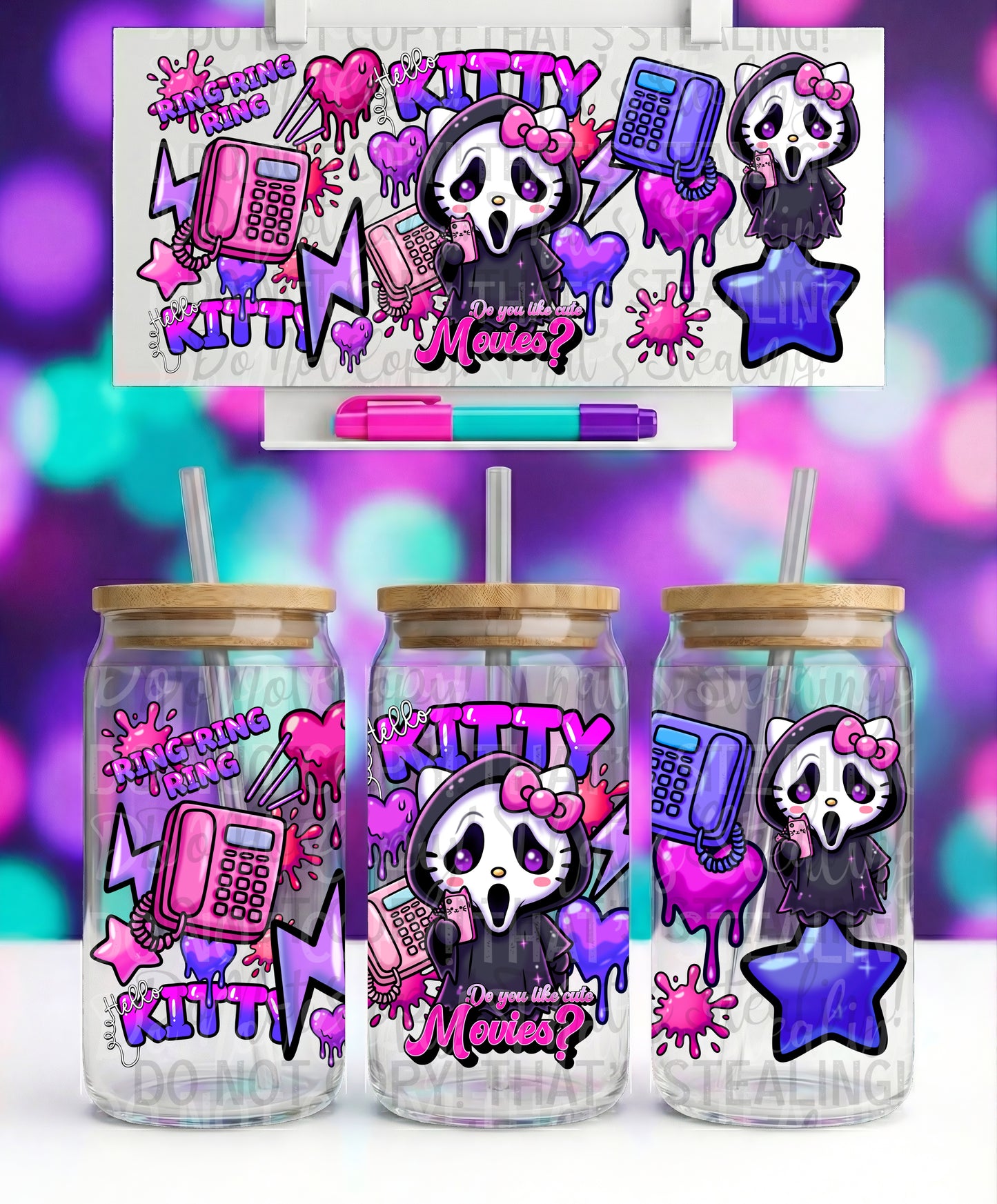Ghost Kitty 16OZ LIBBY