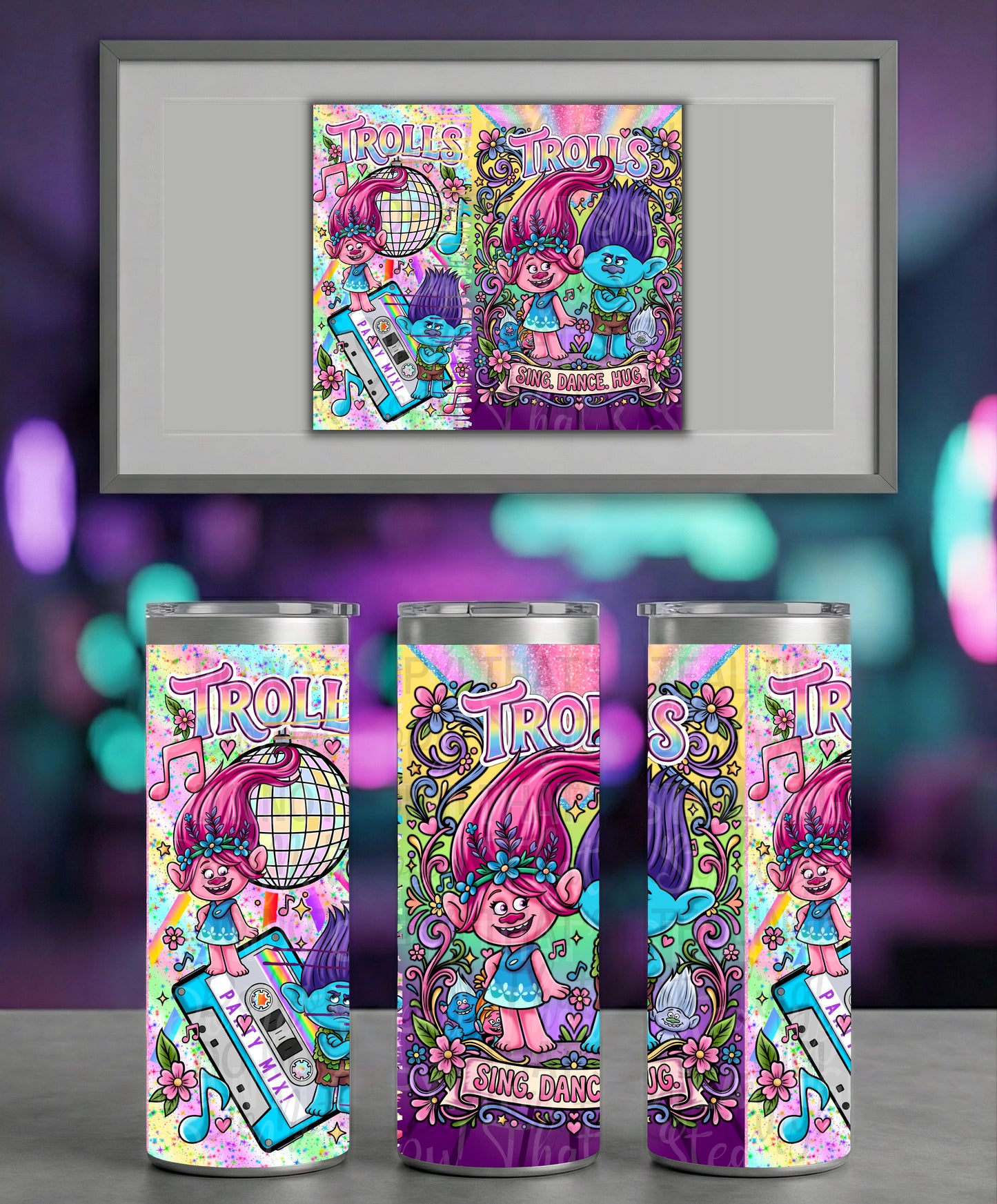 Sing. Dance. Hug. TUMBLER
