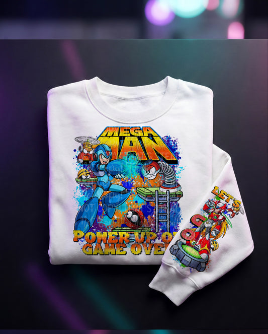 Mega Power Up PNG SINGLE WITH SLEEVE