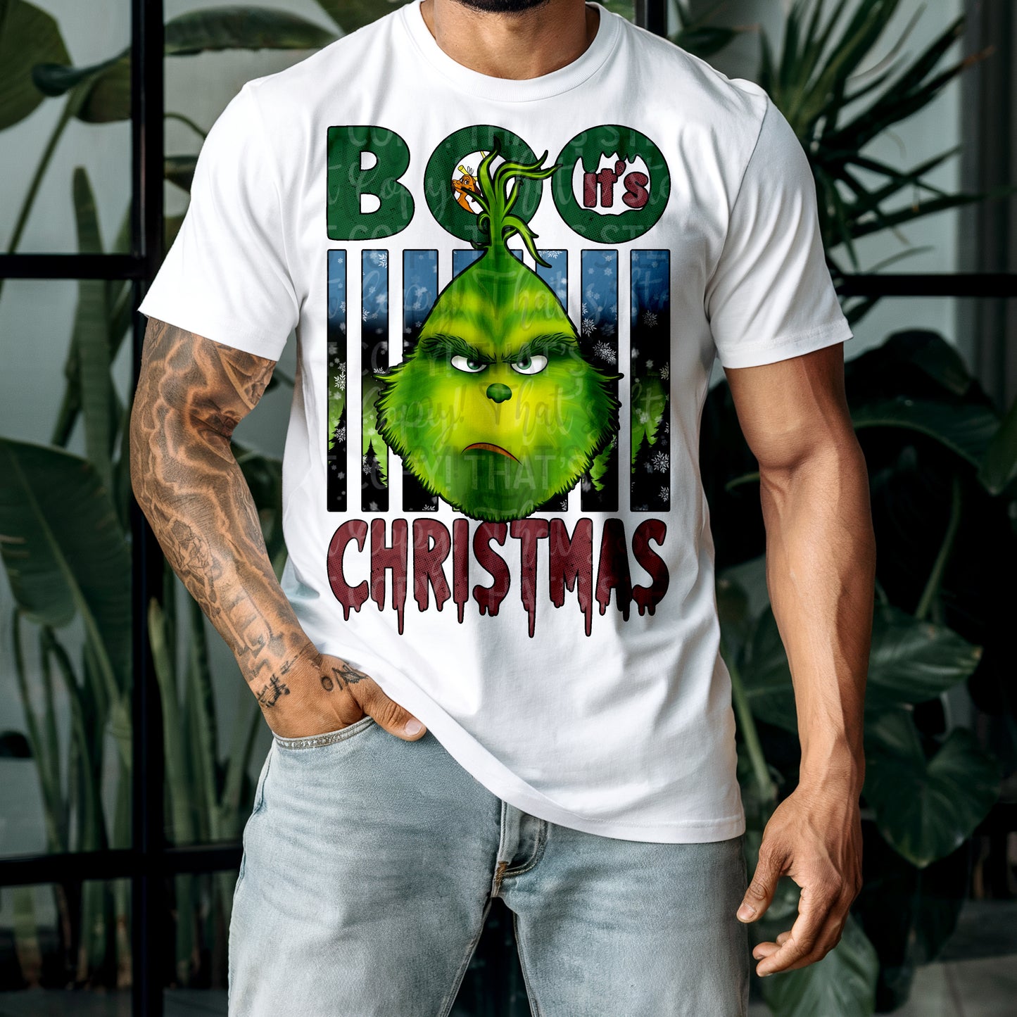 Boo Its Christmas  PNG SINGLE
