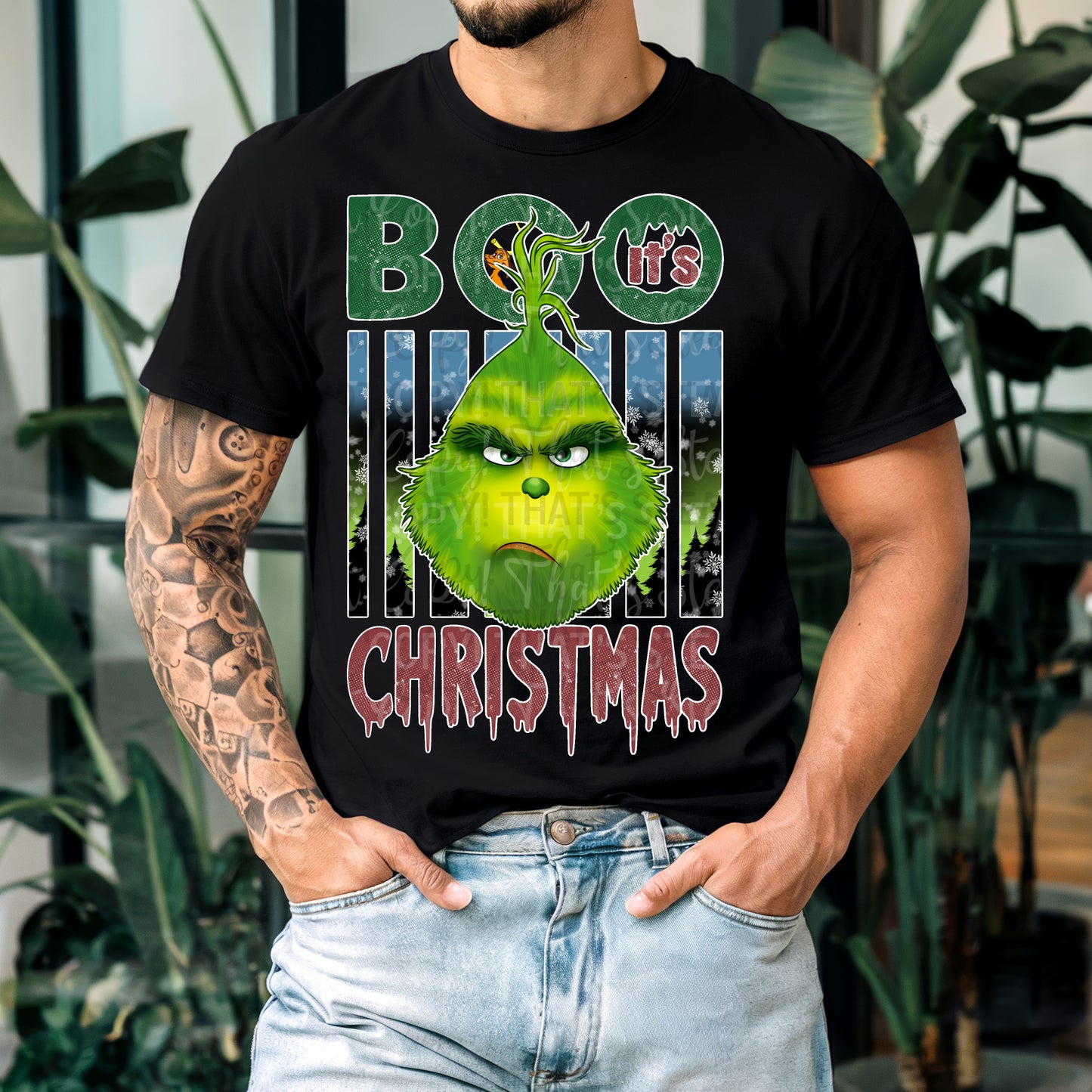Boo Its Christmas  PNG SINGLE