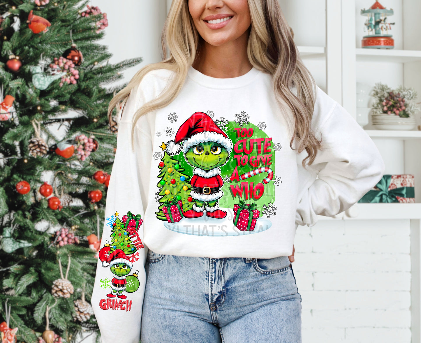 Too Cute To Give A Who PNG SINGLES WITH SLEEVE