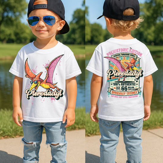 Pterodactyl  PNG SINGLE WITH BACK