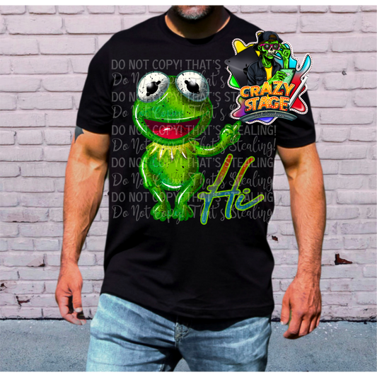 Hi Frog PNG SINGLE