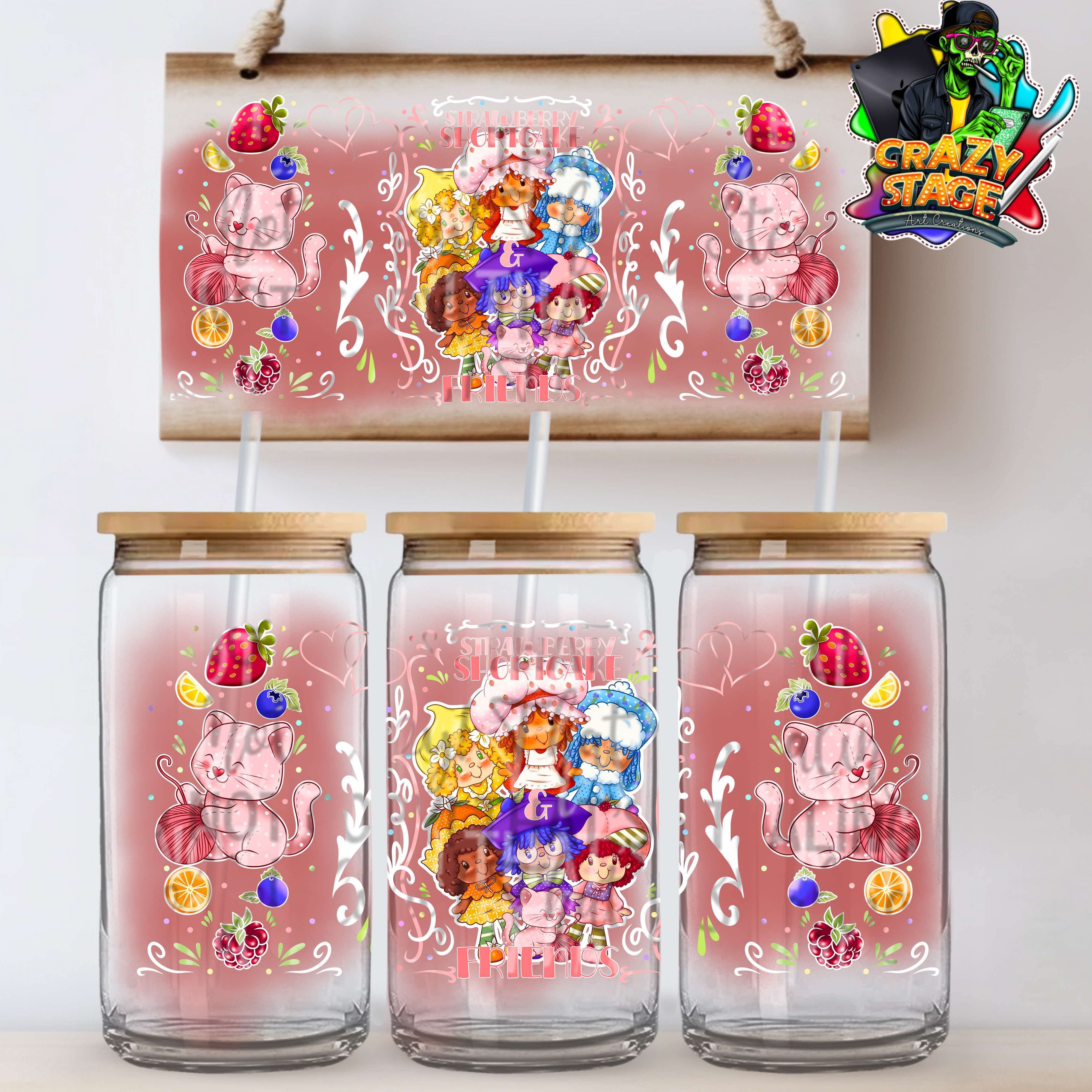 Straw Friend Straw Friends 16OZ LIBBY WRAP – CrazyStageArtCreations