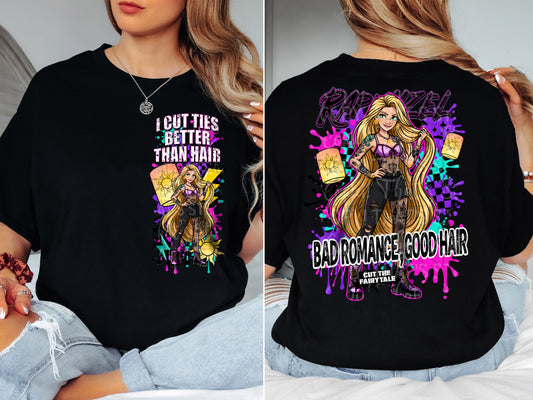 Bad Romance Good Hair Princess PNG SINGLE WITH SLEEVE