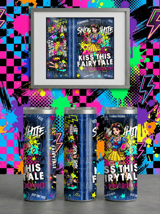 Kiss This Princess TUMBLER