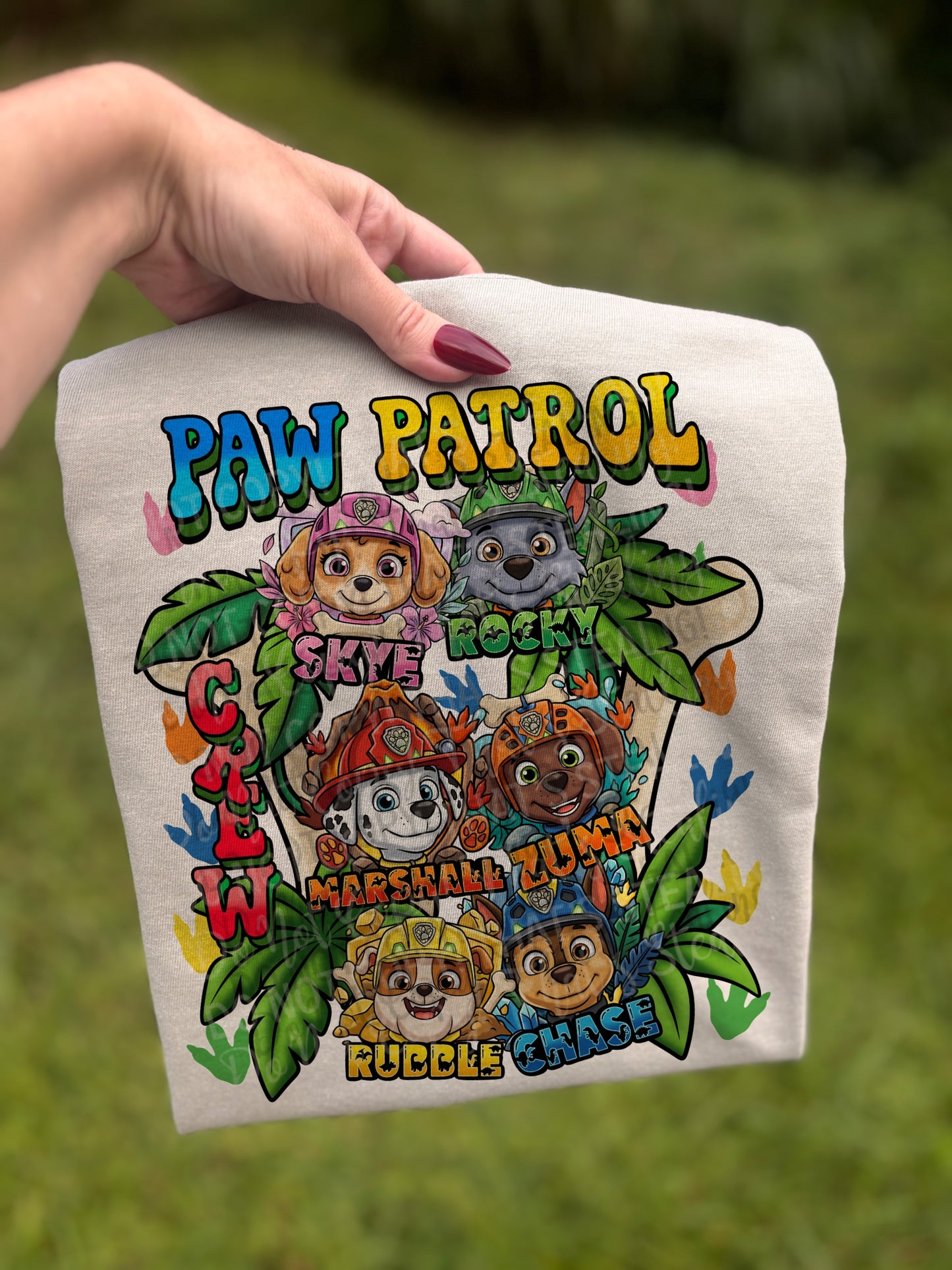 Rescue Crew PNG SINGLE WITH SLEEVE
