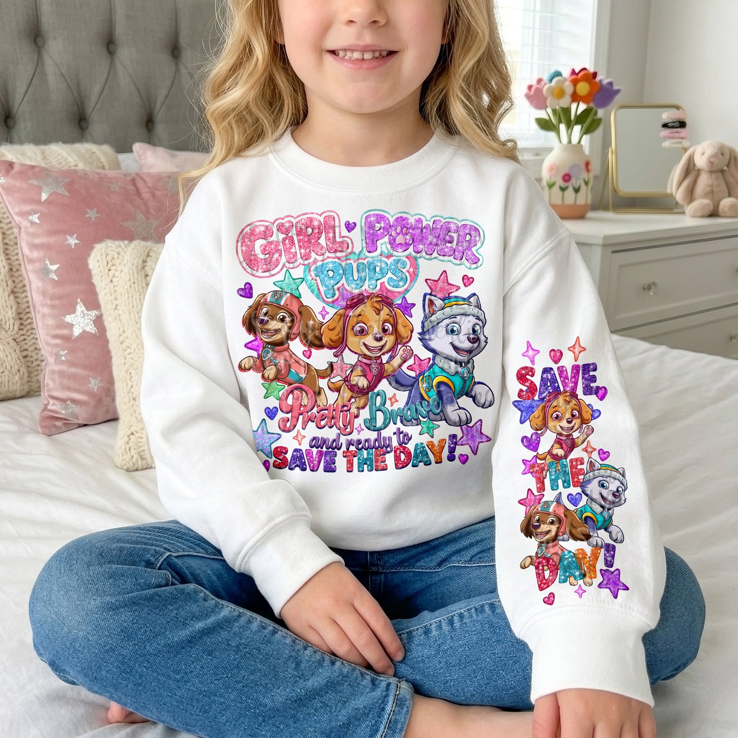 Girl Power PNG SINGLE WITH SLEEVE