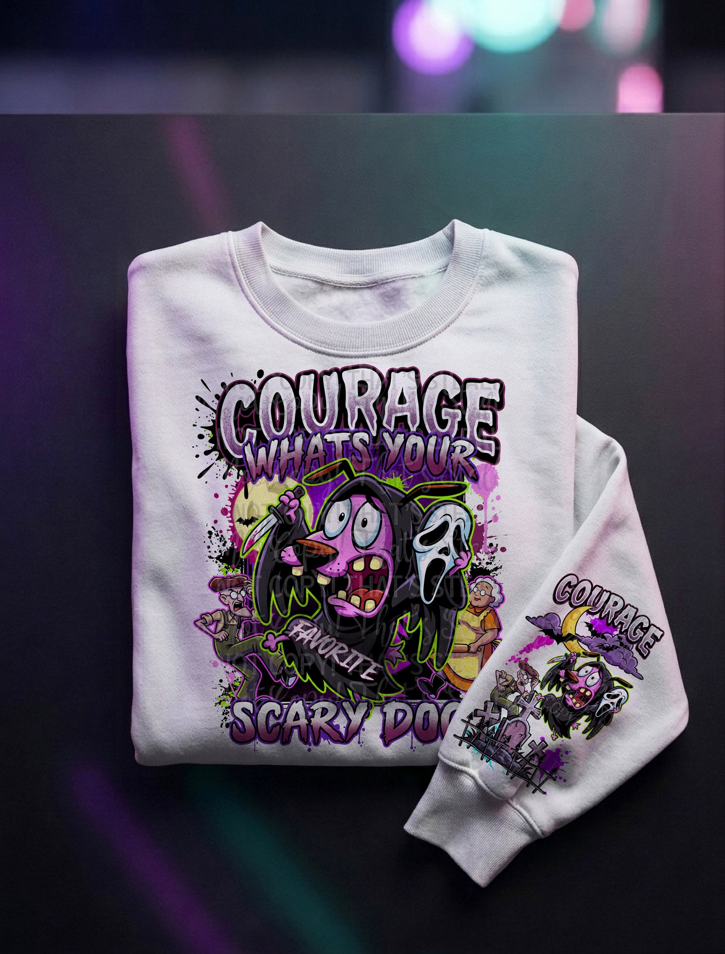 What’s Your Favorite Scary Dog PNG SINGLE WITH SLEEVE