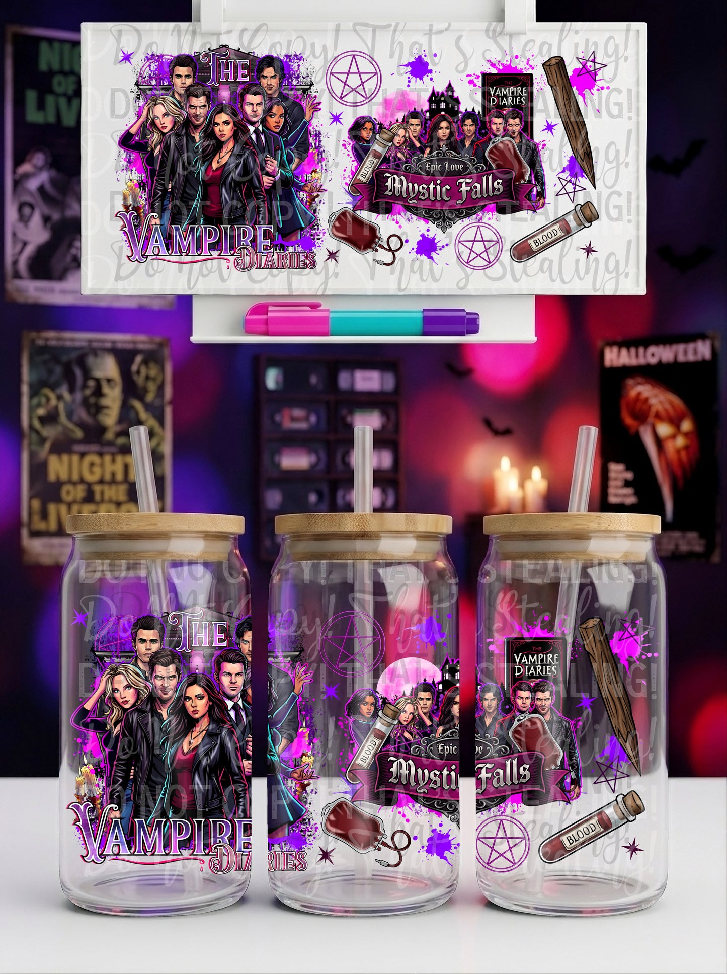 Mystic Falls 16OZ LIBBY