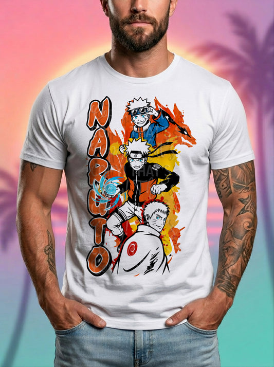 Orange Anime PNG SINGLE WITH BACK