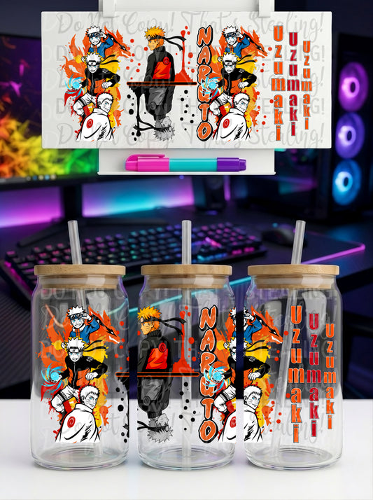 Orange Anime 16OZ LIBBY