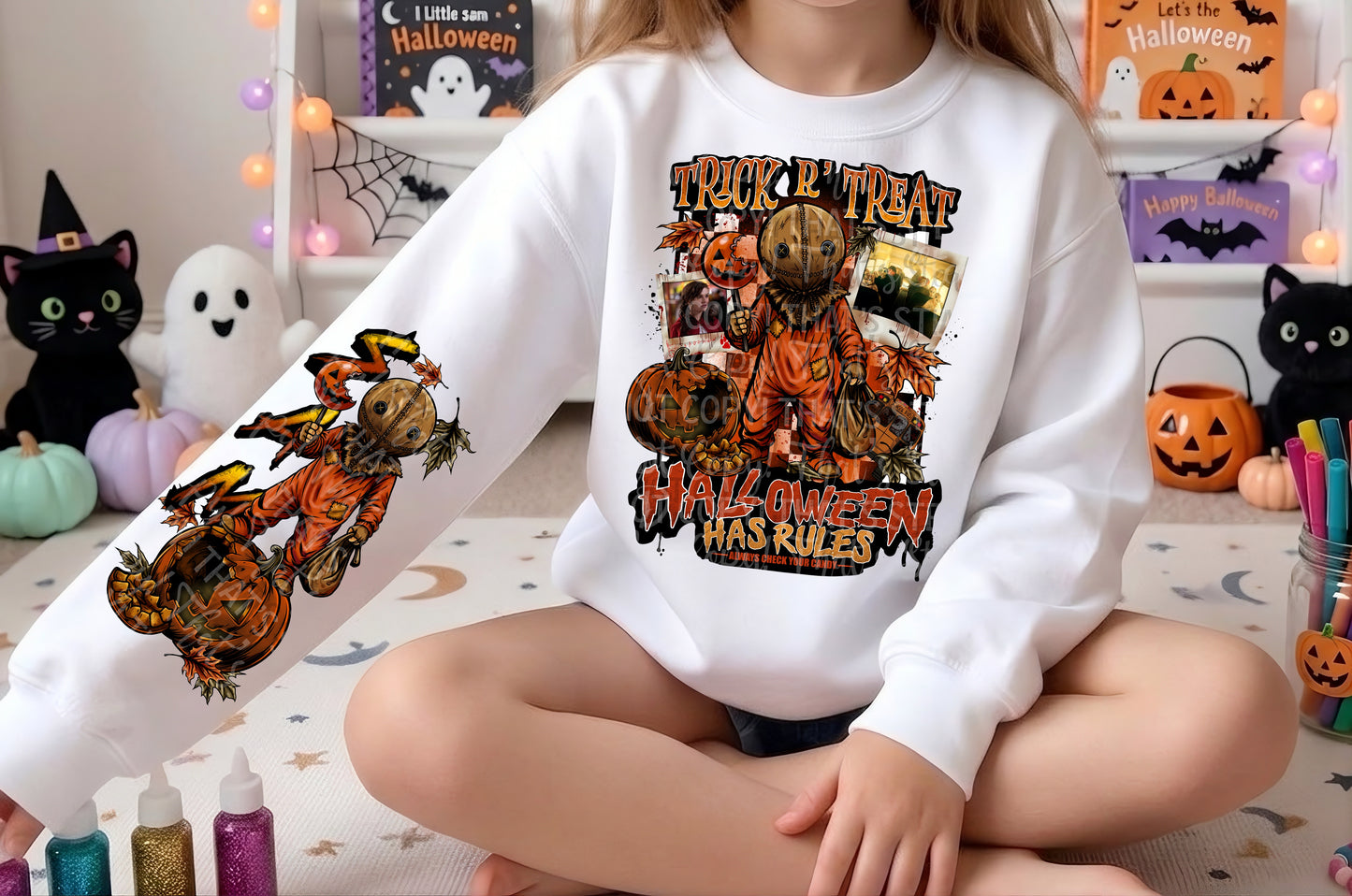 Trick or Treat  PNG SINGLE WITH SLEEVE