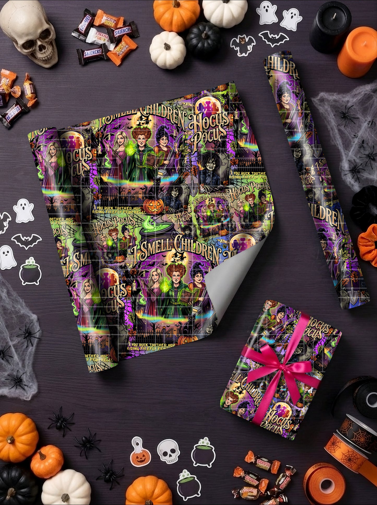 Sister Witches SEAMLESS MULTIPLE COLOR