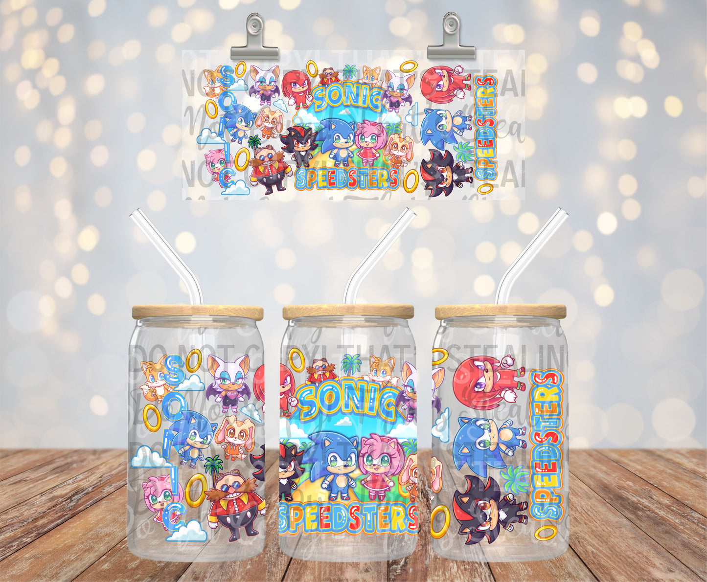 Chibi Hedgehog 16OZ LIBBY