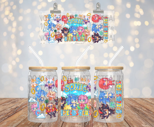 Chibi Hedgehog 16OZ LIBBY