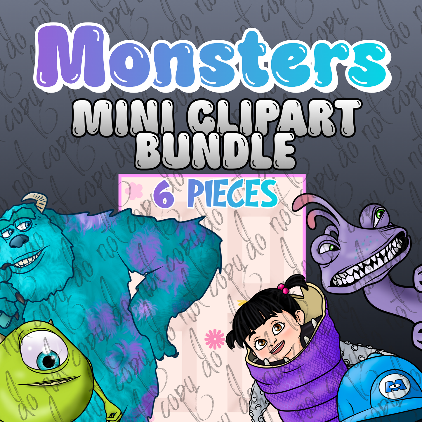 Monsters Clipart Mini Bundle