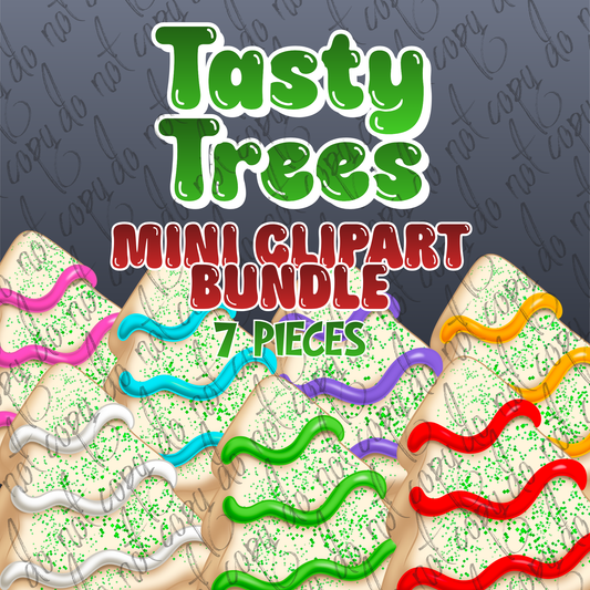 Tasty Trees Clipart Mini Bundle